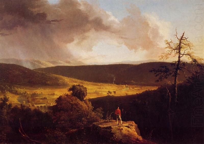 View of L Esperance on Schoharie River, Thomas Cole